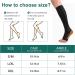 Copper Zipper Compression Socks 15-20mmHg - 2 Pairs, Open Toe Support, Black, Large-X-Large - Buy Online on GoSupps.com