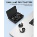 Silicone Ear Plugs for Sleep - 2 Pairs Noise Reducing NRR -33dB, Reusable Soft Night Earplugs for Sleeping, Snoring Blocking, Side Sleepers - Black - Buy Online on GoSupps.com