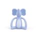 GILIGUMS 10428 Elephant Teether Teething Ring Blue