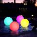 OSALADI Floating Pool Lights Rechargeable Color Changing Pool Ball Lights with Remote IP68 Waterproof LED Glow Floating Night Lights for Pond Garden Party 4 Pack - Buy Online on GoSupps.com