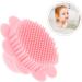 Healvian Silicone Baby Bath Brush Set - Gentle Skin Care and Massage for Newborns - 2 Pack 10x10x5cm - Buy Online on GoSupps.com