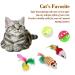 Wefine 21Pcs Cat Toys Set- Interactive Feather Wand, Ball, Spring Mice Toy for Indoor Cats - Buy Online on GoSupps.com