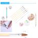 Clear Jelly Nail Stamper Kit with Nail Art Pens and Accessories - White - Buy Online on GoSupps.com