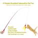 MeoHui 2PCS Retractable Cat Wand Toy + 9PCS Feather Refills - Interactive Kitten Toy for Chase & Exercise - Buy Online on GoSupps.com