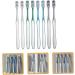 Fomiyes 8-Piece Manual Toothbrush Set | Anti-Stain Hand Cleaning Tools | Lightweight Travel Toothbrushes for Men - Buy Online on GoSupps.com