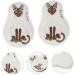 Milisten 2pcs Soy Sauce Dish Flatware Pinch Bowls for Spices Japanese Side Dish Cartoon Sauce Dish Sauce Cups Appetizer Plates Small Dishes Sauce Trays Ceramics Dipping Sauce Soy Sauce Bowl 10X8X2CM Brown - Buy Online on GoSupps.com