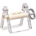 Plastic Toothpaste Tube Squeezer Bathroom Rolling Toothpaste Wringer Roller Multifunctional Paint Tube Rolling Holder Toothpaste Dispenser White - Buy Online on GoSupps.com