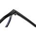 Stylish Lzpcarra Children's Unisex Glasses - Square Design Clear Lenses Wood & Black - Perfect for Kids - Buy Online on GoSupps.com
