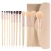 CISKHQR Make Up Brush Set 12 Pieces Professional Brush Set Make-Up Brush Kit Makeup Foundation Brush Eyeshadow Brush Set Makeup Brush Face and Eye Cosmetic Brush with PU Leather Bag