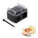 Cosmetic Pencil Dual Sharpener for Lipliner Eyeliner Eyebrow Eye and Lip Makeup Liner Stainless Steel Blades Protective Cover Waste Catcher and Clean Up Tool Perfect for Makeup Pencils (1)