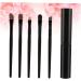 WOONEKY 5pcs Eyeshadow Brush with Case Eyeshadow Brush Kit Cosmetic Tools Blackriflecoffee - Buy Online on GoSupps.com