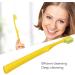 Buy Brace Soft Toothbrush - Comfortable Interdental Toothbrush for Your Bathroom (Yellow) | International Shipping Available - Buy Online on GoSupps.com