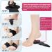 Arch Support Sleeves for Plantar Fasciitis Relief | Adjustable Compression Bands with Removable Pads | Comfort for Fallen Arches High Arch Flat Feet | Pain Relief - Black - Buy Online on GoSupps.com