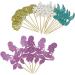 Gadpiparty 24pcs Wedding Decoration Princess Decorations Shell Decor Birthday Cake Picks Cupcake Toppers Mermaid Birthday Party Sea-themed Themed Cake Topper Mermaid Cake Topper Plug-in Food As Shown M - Buy Online on GoSupps.com