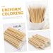 FRCOLOR 200 Pcs Wooden Lip Brush Set - Silicone Eyeshadow & Lip Applicator - Eco-Friendly Bamboo Makeup Supplies for Perfect Lipstick Application - Buy Online on GoSupps.com