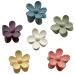6 PCS Hair Claw Clips Big Hair Clips Plastic Matte Flower Hair Clips for Women Girls Non Slip Jaw Clips Barrettes Hair Accessories Hair Clip for Thick Hair (6 Colors C)