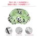 Bamboo Reusable Shower Cap with Sketch Panda Design | Waterproof Double Layer Bathing Hat for Women, Kids, and Men - Buy Online on GoSupps.com
