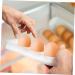 Angoily 2pcs Plastic Egg Racks Eggs Fridge Egg Holder Refrigerator Egg Stands Egg Tray Side Door - Buy Online on GoSupps.com