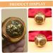 BCOATH 2-Piece Fitness Handball Brass Statue - Handcrafted Minzmodelle Carpentry D cor | Decompression Brass Handicraft Figure for International Shipping - Buy Online on GoSupps.com