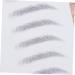 Didiseaon 2pcs 3d Eyebrow Stickers Eyebrow Stencil Stick on Brows Imitation Eyebrow Template 6 Proof - Buy Online on GoSupps.com
