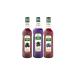 Mathieu Teisseire Syrups - Blackberry, Blackcurrant, Blueberry, for Drinks, Refreshments, Cocktails, Coffees and Desserts, 70cl and 1L Bottles.