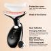 Neck Face Massager Skin Care Facial Massager Device with Thermal 3 Modes Face Sculpting Tool Vibration (Black) - Buy Online on GoSupps.com