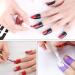 Plabbdpl Nail Polish Template - 50 Pcs Stencils Reusable Nail Edge Skin Barrier Kit & Art Protection Tools - Buy Online on GoSupps.com