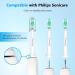 Grasnugie Replacement Toothbrush Heads for Philips Sonicare - 8 Pack Electric Brush Heads - Compatible with ProtectiveClean, Dailyclean, FlexCare, Proresults, 2 Series, 1100, 4100, 5100, 6100 - HX9023 HX6015 - G2 G3 C1 C2 C3 W2 W3 - 8 Count - Buy Online on GoSupps.com