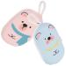 MAGICLULU 2pcs Exfoliate Bath Sponge Reusable Scrubber Sponges Sponge for Bathing Bath Sponge for Take a Bath Tool Artifact for Bathing Bath Ball/Bath Wipe/Bath Flower Newborn Pouf