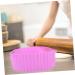 Design Cushion Silicone Reusable Cooking Non-Stick Household Food Liner Accessory Handle for Air Purple 19X19X7CM - Buy Online on GoSupps.com