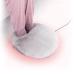 Foot warmer electrical USB foot warmer electrical foot pillow electrical heating for winter office slippers heating pillows washable gray