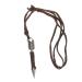 OFFSCH Mens Necklace Choker Necklace for Men Men's Necklace Leather Neck Chain Man Adjustable Cowhide Rope