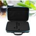 Wifehelper Essential Oils Carrying Bag - Hard Shell Case for 60 Bottles (5ml & 15ml) - Shockproof Aromatherapy Travel Organizer - Blue - Buy Online on GoSupps.com