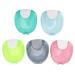5pcs Orthodontic Retainer Box Case Adult Travel Portable Denture Mouth Guard Storage Box Mouth Guard Case for Home Office