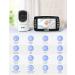 GHB Baby Monitor with Camera - 4.3 Inch LCD 720p Night Vision 350 Rotation Eco Mode - 2 Cameras for Enhanced Baby Monitoring - Buy Online on GoSupps.com