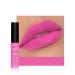 Anifer Anifer Velvet Matte Liquid Lipstick Makeup Long-Lasting and Waterproof Wear Non-Stick Cup Lip Gloss (Bright Pink 605)