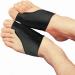 Hallux Valgus Bandage - Soft Breathable Bunion Corrector for Men & Women | Pain Relief While Sleeping (Size L 40-45) - Black - Buy Online on GoSupps.com