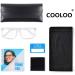 COOLOO Blue Light Blocking Glasses Gaming Computer Glasses Anti Glare Headache Eyes Strain Glasses with Blue Light Filter Super Light Weight Fashion 02-transparent - Buy Online on GoSupps.com