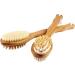 MCUILEE Wooden Bath Brush | Long Handle Body Massager Shower Brush with Bristles for Exfoliating & Back Scrubbing - International Shipping Available - Buy Online on GoSupps.com
