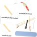 HAPINARY 1 Set Ear Picking Kit - Spiral Ear Wax Remover & Wooden Ear Pick - Professional Ear Cleaners for Household Cleaning - Buy Online on GoSupps.com