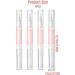 Stylo huile pour ongles 4 pi ces huile de croissance des ongles rotative 360 cuticule rose pour stylo de soin portable pour hydrater renforcer et claircir - Buy Online on GoSupps.com