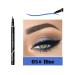 DNM Cat Eye Waterproof Neon Liquid Eyeliner in Blue - Long-lasting Makeup Tool - Buy Online on GoSupps.com