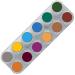 Grima's professional make -up pallet Water Make -up B 12x2.5ml high -quality face painting/carnival make -up on water -based 12 pieces - Palette B