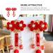 KALLORY Baby Hair Accessories: Tassel & Kimono Flower Hair Clip Set - Girl Hair Clips in Chinese Ancient Style (1 Pair) - Buy Online on GoSupps.com