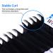 Eyelash Extensions D Curl 20-25mm | Silk Individual Lashes 0.20mm | Classic Extensions for Salon Use by WENDY LASHES - Buy Online on GoSupps.com