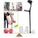 Forearm Crutches Folding Crutches for Travel Ergonomic Adjustable Lightweight Walking Crutches for The Adults/Young/Elder Lucky Star - Buy Online on GoSupps.com