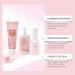 Linjinx Cherry Blossom Trio Set Body Wash Cream Perfume 3pcs Hydrating Formula Soft Skin Refreshing Light Scent One Size Pink - Buy Online on GoSupps.com