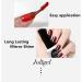 Discreet Luxury Joligel Shellac Semipermanent Gel Polish Kit for Nails UV LED Nail Varnish metallic silver + pearly champagne with glitter + emerald green + burgundy red 4pcs - Buy Online on GoSupps.com