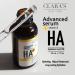 CLARA'S NEW YORK Hyaluronic Acid Facial Serum 30ml with Vitamin E - Lasting Hydration, Made in USA - Buy Online on GoSupps.com