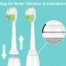 Ofashu Electric Brush Head Compatible with Philips Sonicare | 8 Pack Toothbrush Replacement Heads for DiamondClean Protectiveclean, 2 Series C1 C2, HX6250 HX6064 | White-Green Standard - Buy Online on GoSupps.com
